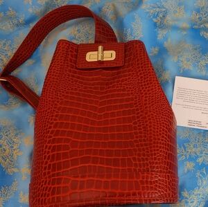 Like New Brahmin Sling Bag